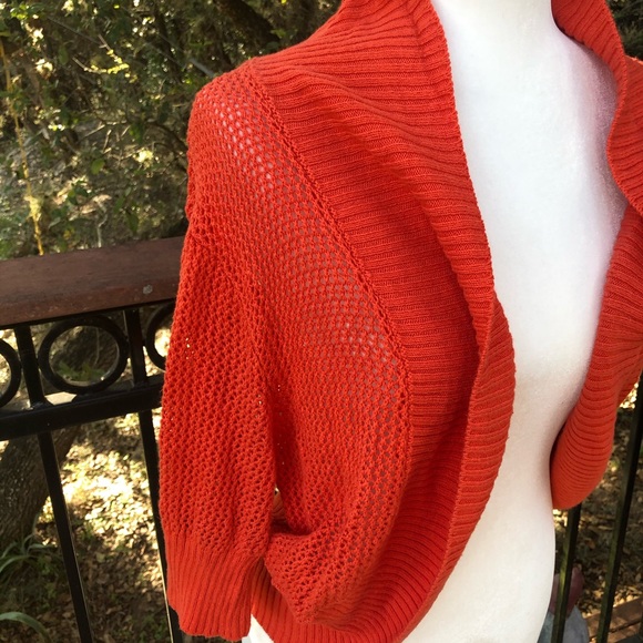 torrid Sweaters - Torrid Orange Shrug XL, Sz O